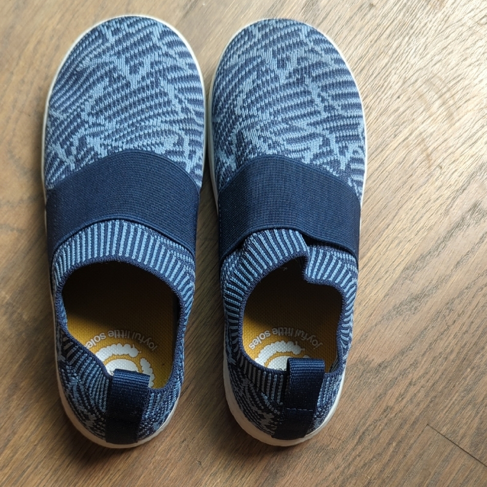 Kids Blue Slip-On Shoes